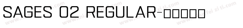 Sages 02 Regular字体转换